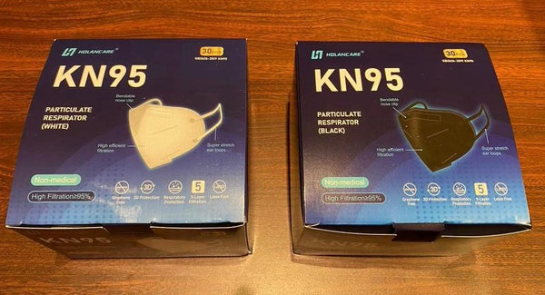 Black KN95 Face Mask