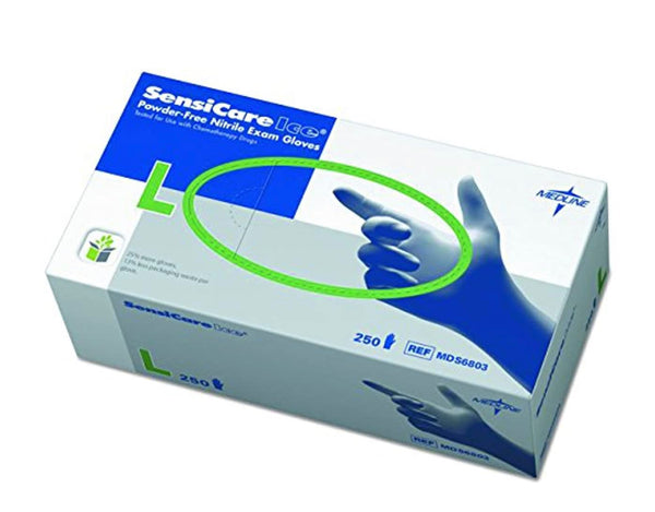 Sensicare PF Nitrile Exam Gloves 250pcs/box. Price drop